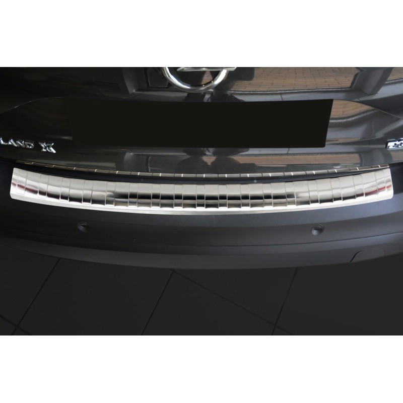 TRIM ΜΑΡΚΕ ΠΟΡΤ ΜΠΑΓΚΑΖ ΧΡΩΜΙΟ S-DIZAYN -1 TEM. ΓΙΑ OPEL GRANDLAND X 2017+ - S-dizayn - 6831021/SD