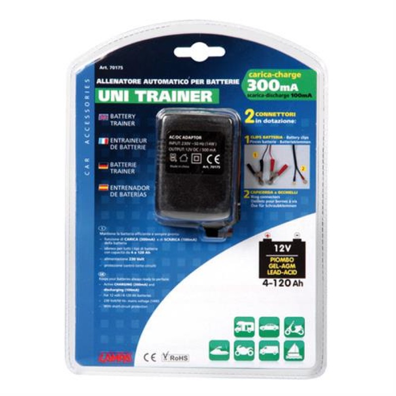 Φορτιστής Μπαταρίας 12V 300mA Uni Trainer - Lampa - 7017.5-LM Φορτιστής Μπαταρίας 12V 300mA Uni Trainer - Lampa - 7017.5-LM