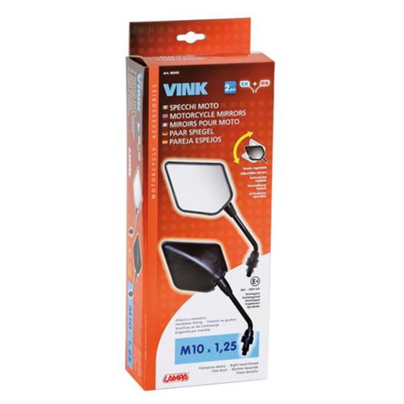 Καθρέπτες Μηχανής VINK M10X1,25 2τεμ. - Lampa - 9034.5-LM