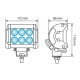 ΠΡΟΒΟΛΕΑΣ ΕΡΓΑΣΙΑΣ WL-6 9/32V 6 CREE LED 18W 1560LM 6.000K (112 x 113 x 66 mm) ΜΕ ΦΩΣ ΔΙΑΘΛΑΣΗΣ -1ΤΕΜ. - Lampa - L7231.5 ΠΡΟΒΟΛΕΑΣ ΕΡΓΑΣΙΑΣ WL-6 9/32V 6 CREE LED 18W 1560LM 6.000K (112 x 113 x 66 mm) ΜΕ ΦΩΣ ΔΙΑΘΛΑΣΗΣ -1ΤΕΜ. - Lampa - L7231.5