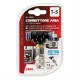 ΣΥΝΔΕΣΜΟΣ ΑΕΡΑ T-5 ΔΙΠΛΟΣ ΜΕ ΑΝΤΑΠΤΟΡΑ 8mm 13bar kg/cm - Lampa - L9800.6