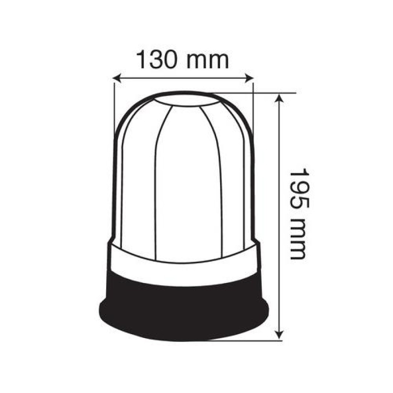 Φάρος RH-1 12V/24V Βιδωτός Πορτοκαλί 130x195mm - Lampa - L7299.9 Φάρος RH-1 12V/24V Βιδωτός Πορτοκαλί 130x195mm - Lampa - L7299.9