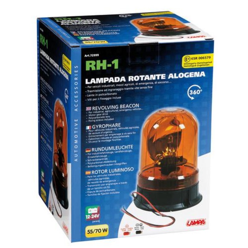Φάρος RH-1 12V/24V Βιδωτός Πορτοκαλί 130x195mm - Lampa - L7299.9 Φάρος RH-1 12V/24V Βιδωτός Πορτοκαλί 130x195mm - Lampa - L7299.9