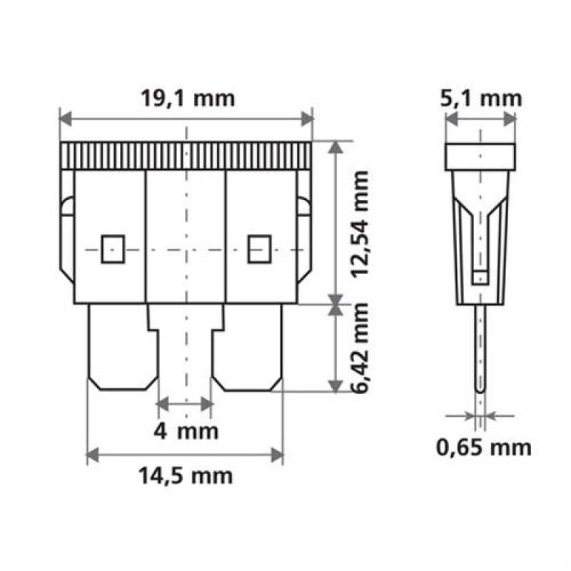 Ασφάλειες 7.5A 12/24V SMART-LED 6τεμ. - Lampa - 7018.2-LM