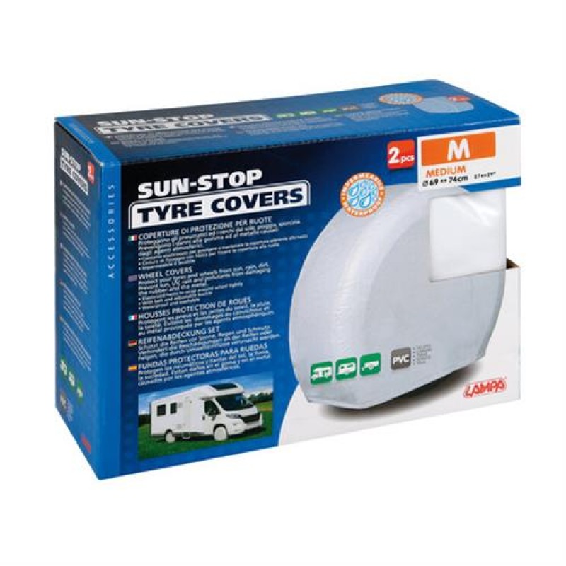 Κουβέρτα Ελαστικού SUN STOP (Μ) 69-74cm (27-29 INCH) 2τεμ. - Lampa - L1592.6
