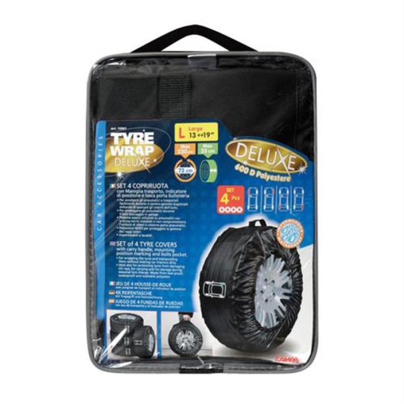 ΤΣΑΝΤΕΣ ΜΕΤΑΦΟΡΑΣ 4 ΕΛΑΣΤΙΚΩΝ TYRE WRAP DELUXE (L) 73 Χ 35 cm - 13-19 INCH - Lampa - L1594.1 ΤΣΑΝΤΕΣ ΜΕΤΑΦΟΡΑΣ 4 ΕΛΑΣΤΙΚΩΝ TYRE WRAP DELUXE (L) 73 Χ 35 cm - 13-19 INCH - Lampa - L1594.1