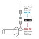 ΑΝΤΑΠΤΟΡΑΣ ΓΙΑ ΚΑΘΡΕΠΤΗ ΜΗΧΑΝΗΣ M8 DX-M10 DX -1ΤΕΜ - Lampa - 9015.0-LM ΑΝΤΑΠΤΟΡΑΣ ΓΙΑ ΚΑΘΡΕΠΤΗ ΜΗΧΑΝΗΣ M8 DX-M10 DX -1ΤΕΜ - Lampa - 9015.0-LM