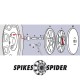 ΑΝΤΑΠΤΟΡΕΣ 17 mm ΓΙΑ SPIKES SPIDER ΑΛΥΣΙΔΕΣ (2 ΤΕΜ.) - Lampa - L1705.0 ΑΝΤΑΠΤΟΡΕΣ 17 mm ΓΙΑ SPIKES SPIDER ΑΛΥΣΙΔΕΣ (2 ΤΕΜ.) - Lampa - L1705.0