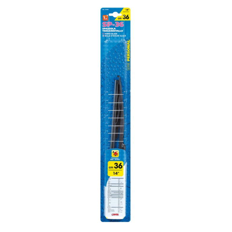 ΥΑΛΟΚΑΘΑΡΙΣΤΗΡΑΣ ΓΙΑ ΠΙΣΩ ΤΖΑΜΙ PERSONAL SP36 36 cm (14 INCH) - 1 ΤΕΜ. - Lampa - L1910.3 ΥΑΛΟΚΑΘΑΡΙΣΤΗΡΑΣ ΓΙΑ ΠΙΣΩ ΤΖΑΜΙ PERSONAL SP36 36 cm (14 INCH) - 1 ΤΕΜ. - Lampa - L1910.3