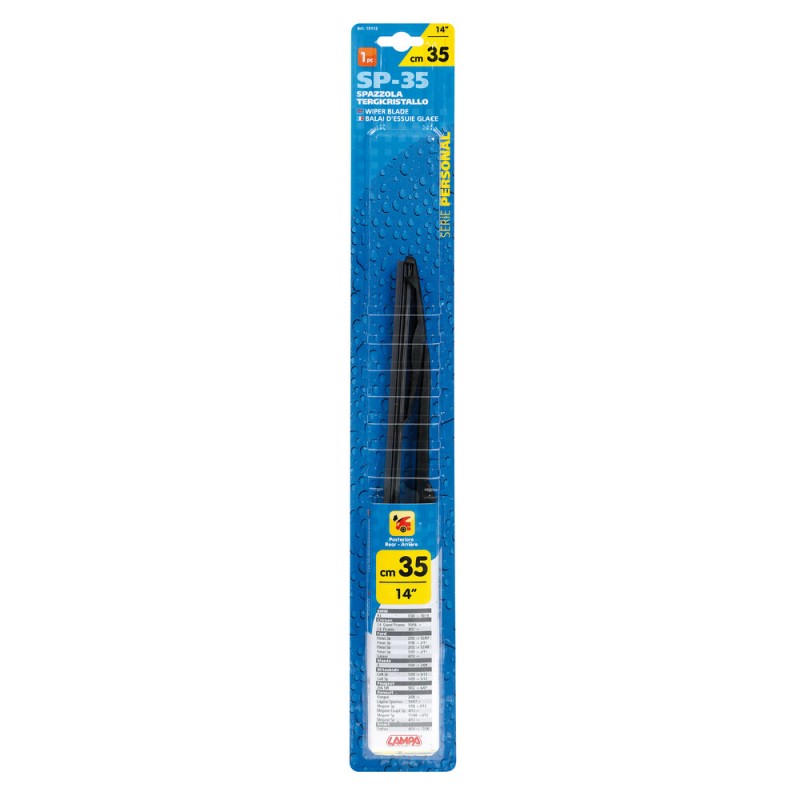 ΥΑΛΟΚΑΘΑΡΙΣΤΗΡΑΣ ΓΙΑ ΠΙΣΩ ΤΖΑΜΙ PERSONAL SP35 35 cm (14 INCH) - 1 ΤΕΜ. - Lampa - L1911.2 ΥΑΛΟΚΑΘΑΡΙΣΤΗΡΑΣ ΓΙΑ ΠΙΣΩ ΤΖΑΜΙ PERSONAL SP35 35 cm (14 INCH) - 1 ΤΕΜ. - Lampa - L1911.2