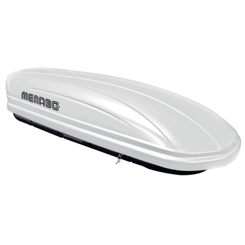 ΜΠΑΓΚΑΖΙΕΡΑ ΟΡΟΦΗΣ MANIA 460 WHITE ΛΕΥΚΗ ΜΕ ΓΥΑΛΙΣΤΕΡΗ ΥΦΗ MENABO - MENABO - 3420/MB
