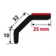 ΔΙΑΚΟΣΜΗΤΙΚΟ SPOILER UNI-SKIRT SK-2 25+32+10mm 250cm - Lampa - L0456.7 ΔΙΑΚΟΣΜΗΤΙΚΟ SPOILER UNI-SKIRT SK-2 25+32+10mm 250cm - Lampa - L0456.7