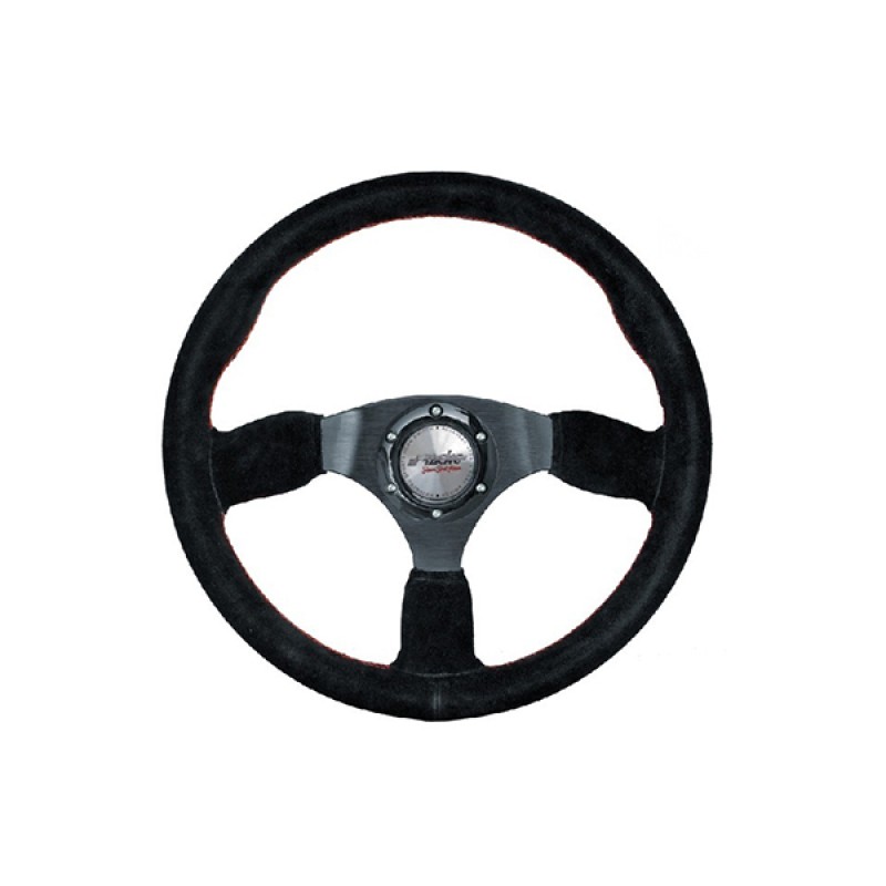 ΤΙΜΟΝΙ TURISMO ΜΑΥΡΟ ΤΡΙΑΚΤΙΝΟ 350mm - Simoni Racing - SRTUR ΤΙΜΟΝΙ TURISMO ΜΑΥΡΟ ΤΡΙΑΚΤΙΝΟ 350mm - Simoni Racing - SRTUR