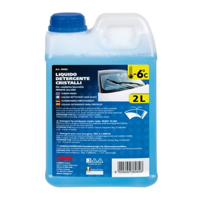 ΥΓΡΟ ΥΑΛΟΚΑΘΑΡΙΣΤΗΡΩΝ SCREEN WASH -6°C (2000 ml) - Lampa - L3808.2 ΥΓΡΟ ΥΑΛΟΚΑΘΑΡΙΣΤΗΡΩΝ SCREEN WASH -6°C (2000 ml) - Lampa - L3808.2