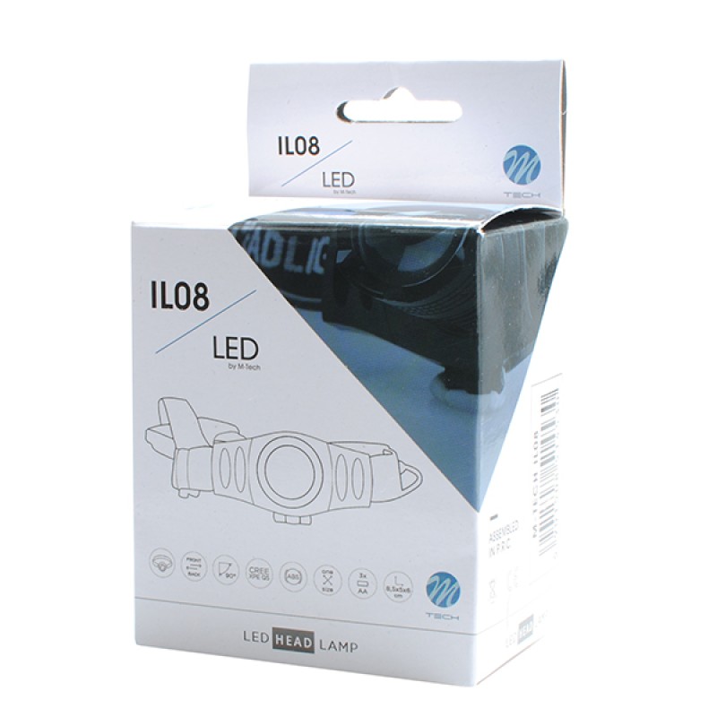 ΦΑΚΟΣ ΚΕΦΑΛΗΣ ΕΡΓΑΣΙΑΣ 150 lm 1 CREE LED ΛΕΥΚΟΥ ΦΩΤΙΣΜΟΥ ΚΑΙ ΜΕ 3 ΛΕΙΤΟΥΡΓΙΕΣ (50 x 40 x 75 mm) M-TECH - M-Tech - IL08/MT ΦΑΚΟΣ ΚΕΦΑΛΗΣ ΕΡΓΑΣΙΑΣ 150 lm 1 CREE LED ΛΕΥΚΟΥ ΦΩΤΙΣΜΟΥ ΚΑΙ ΜΕ 3 ΛΕΙΤΟΥΡΓΙΕΣ (50 x 40 x 75 mm) M-TECH - M-Tech - IL08/MT