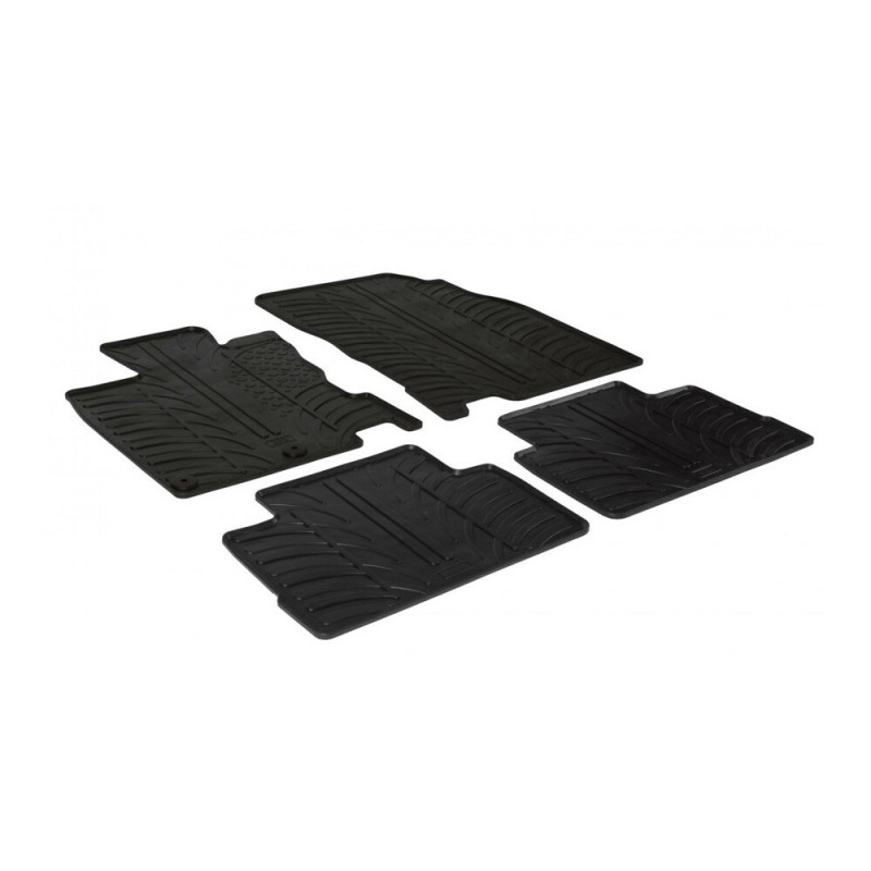ΜΑΡΚΕ ΠΑΤΑΚΙΑ ΣΕ ΣΚΑΦΗ ΛΑΣΤΙΧΟ ΓΙΑ NISSAN QASHQAI 2014-2021+ SUMISURA ΣΕ ΜΑΥΡΟ ΧΡΩΜΑ ME ΚΟΥΜΠΩΜΑΤΑ LAMPA - 4 ΤΕΜ. - Lampa - L2446.7