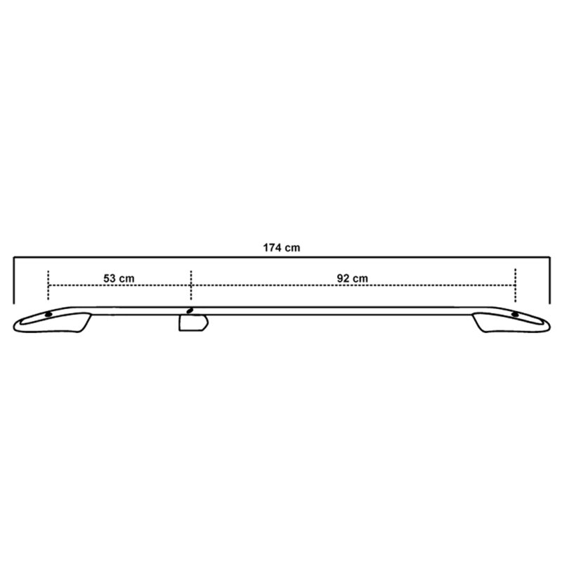 ΜΠΑΡΕΣ ΟΡΟΦΗΣ ΓΙΑ FIAT DOBLO 2010-2022 / OPEL COMBO 2010-2018 ΠΑΡΑΛΛΗΛΕΣ ΑΛΟΥΜΙΝΙΟΥ L1 ΑΣΗΜΙ - Omtec - 2524930/OM ΜΠΑΡΕΣ ΟΡΟΦΗΣ ΓΙΑ FIAT DOBLO 2010-2022 / OPEL COMBO 2010-2018 ΠΑΡΑΛΛΗΛΕΣ ΑΛΟΥΜΙΝΙΟΥ L1 ΑΣΗΜΙ - Omtec - 2524930/OM