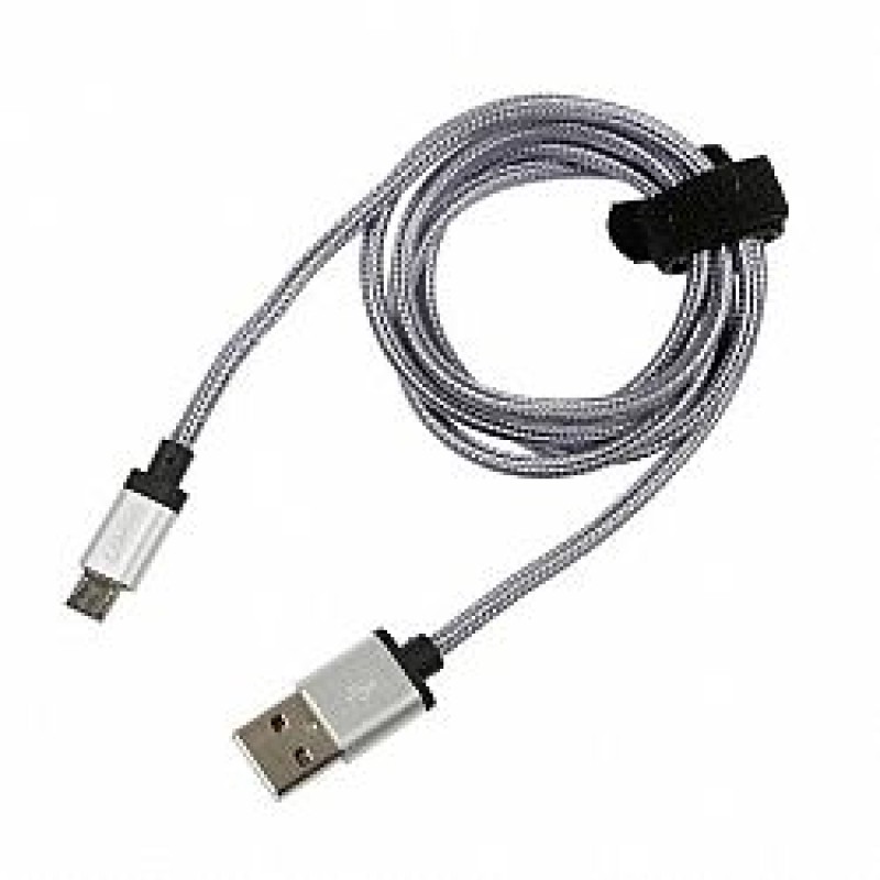ΚΑΛΩΔΙΟ ΦΟΡΤΙΣΗΣ ΚΑΙ ΣΥΓΧΡΟΝΙΣΜΟΥ MICRO USB SUPER RESISTANT 100cm SILVER LINE - Lampa - L3888.6/T ΚΑΛΩΔΙΟ ΦΟΡΤΙΣΗΣ ΚΑΙ ΣΥΓΧΡΟΝΙΣΜΟΥ MICRO USB SUPER RESISTANT 100cm SILVER LINE - Lampa - L3888.6/T