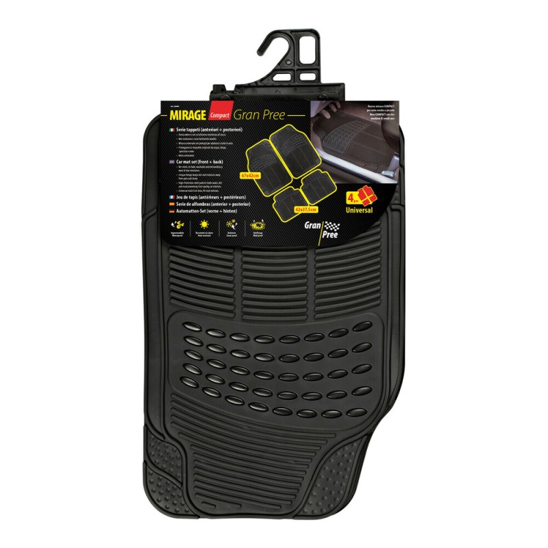 ΠΑΤΑΚΙΑ ΛΑΣΤΙΧΟ 42Χ67+42Χ37,5 cm MIRAGE COMPACT GRAN PREE ΜΑΥΡΟ 4ΤΕΜ. - Lampa - L2648.9 ΠΑΤΑΚΙΑ ΛΑΣΤΙΧΟ 42Χ67+42Χ37,5 cm MIRAGE COMPACT GRAN PREE ΜΑΥΡΟ 4ΤΕΜ. - Lampa - L2648.9