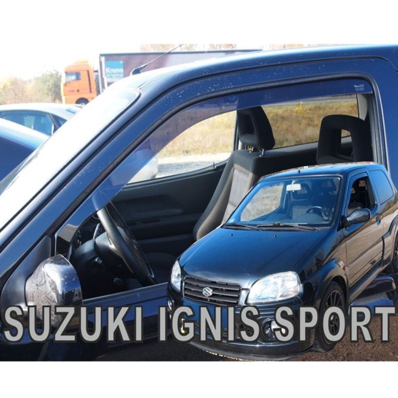 ΑΝΕΜΟΘΡΑΥΣΤΕΣ ΓΙΑ SUZUKI IGNIS SPORT 3D 2000-2006 ΖΕΥΓΑΡΙ ΑΠΟ ΕΥΚΑΜΠΤΟ ΦΙΜΕ ΠΛΑΣΤΙΚΟ HEKO - 2 ΤΕΜ. - Heko - ΑΝΕΜ.28613