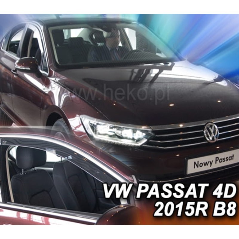 ΑΝΕΜΟΘΡΑΥΣΤΕΣ ΓΙΑ VW PASSAT 4D 2014+ ΖΕΥΓΑΡΙ ΑΠΟ ΕΥΚΑΜΠΤΟ ΦΙΜΕ ΠΛΑΣΤΙΚΟ HEKO - 2 ΤΕΜ. - Heko - ΑΝΕΜ.31001 ΑΝΕΜΟΘΡΑΥΣΤΕΣ ΓΙΑ VW PASSAT 4D 2014+ ΖΕΥΓΑΡΙ ΑΠΟ ΕΥΚΑΜΠΤΟ ΦΙΜΕ ΠΛΑΣΤΙΚΟ HEKO - 2 ΤΕΜ. - Heko - ΑΝΕΜ.31001