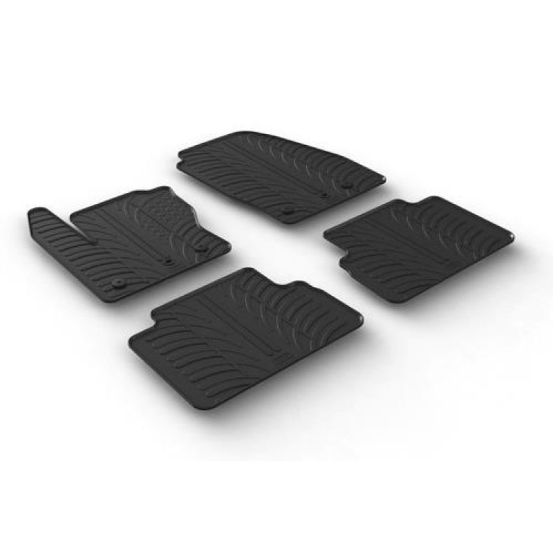 ΜΑΡΚΕ ΠΑΤΑΚΙΑ ΣΕ ΣΚΑΦΗ ΛΑΣΤΙΧΟ ΓΙΑ FORD C-MAX & C-MAX 7 04/2015-03/2020 SUMISURA ΣΕ ΜΑΥΡΟ ΧΡΩΜΑ ME ΚΟΥΜΠΩΜΑΤΑ LAMPA - 4 ΤΕΜ. - Lampa - L2450.6