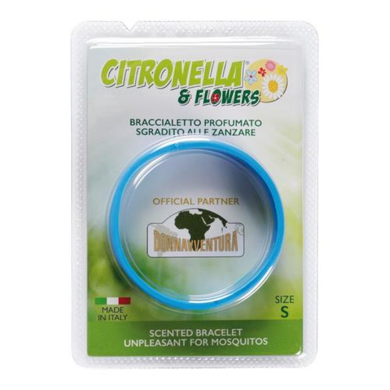 ΒΡΑΧΙΟΛΑΚΙ ΑΝΤΙΚΟΥΝΟΥΠΙΚΟ CITRONELLA ΚΑΙ FLOWERS (S) 5 cm (ΔΙΑΦΟΡΑ ΧΡΩΜΑΤΑ) - 1 ΤΕΜ. - Lampa - L.CF001S