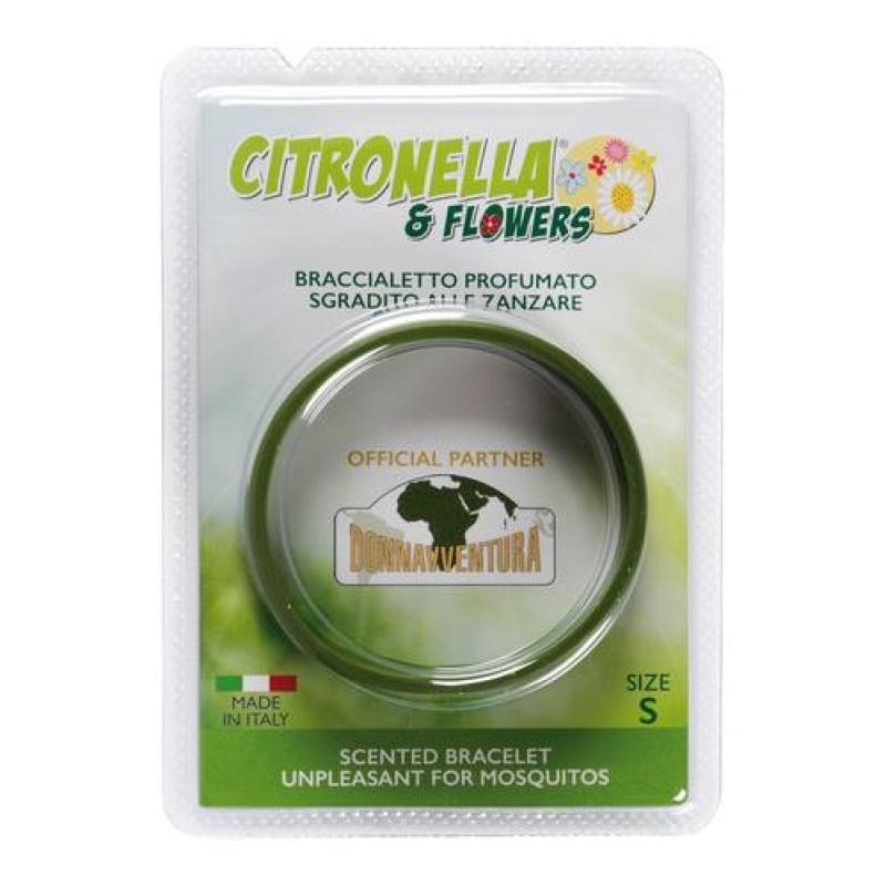 ΒΡΑΧΙΟΛΑΚΙ ΑΝΤΙΚΟΥΝΟΥΠΙΚΟ CITRONELLA ΚΑΙ FLOWERS (S) 5 cm (ΔΙΑΦΟΡΑ ΧΡΩΜΑΤΑ) - 1 ΤΕΜ. - Lampa - L.CF001S