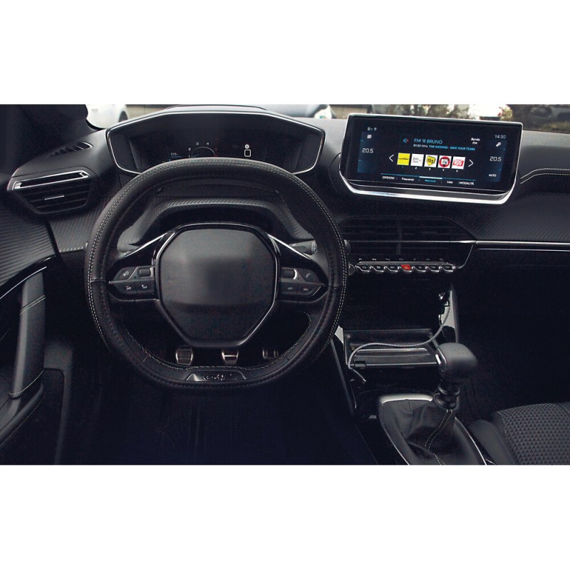 PEUGEOT 2019+ ΚΑΛΥΜΜΑ ΤΙΜΟΝΙΟΥ CLUB SPORT ΜΑΥΡΟ (ΚΟΦΤΟ ΠΑΝΩ-ΚΑΤΩ) - Lampa - L3291.5 PEUGEOT 2019+ ΚΑΛΥΜΜΑ ΤΙΜΟΝΙΟΥ CLUB SPORT ΜΑΥΡΟ (ΚΟΦΤΟ ΠΑΝΩ-ΚΑΤΩ) - Lampa - L3291.5