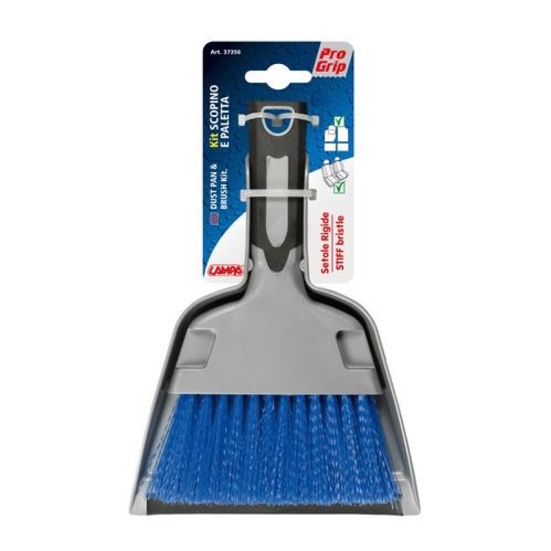 ΣΚΟΥΠΑΚΙ ΚΑΙ ΦΑΡΑΣΙ ΜΕ ΣΚΛΗΡΗ ΤΡΙΧΑ PRO GRIP - Lampa - L3735.6