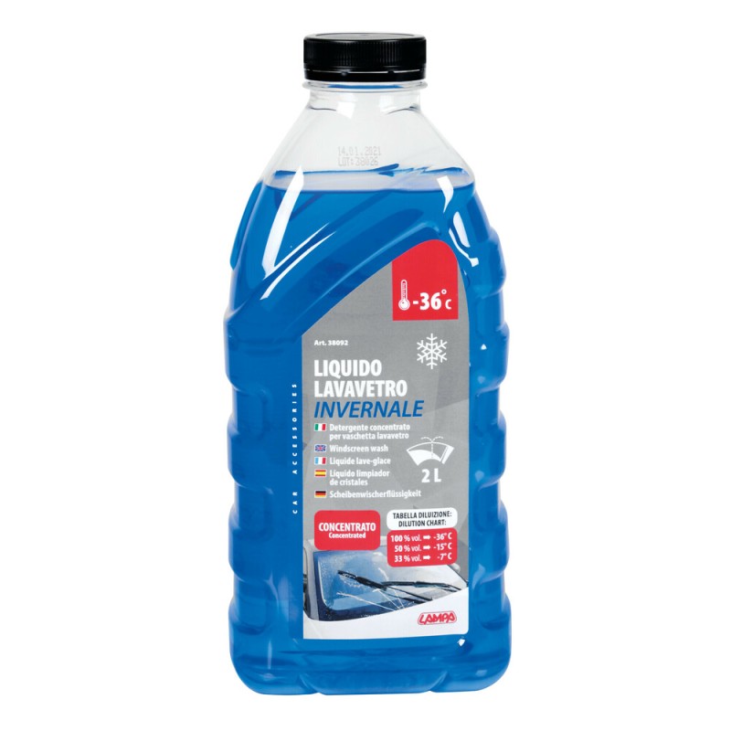 ΥΓΡΟ ΠΑΡΜΠΡΙΖ (ΥΑΛΟΚΑΘΑΡΙΣΤΗΡΩΝ) SCREEN WASH -36 C 2000 ml - Lampa - L3809.2 ΥΓΡΟ ΠΑΡΜΠΡΙΖ (ΥΑΛΟΚΑΘΑΡΙΣΤΗΡΩΝ) SCREEN WASH -36 C 2000 ml - Lampa - L3809.2
