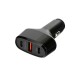 ΦΟΡΤΙΣΤΗΣ ΑΝΑΠΤΗΡΑ 12/24V MAX 40W ΜΕ 1 ΘΥΡΑ USB A & 2 ΘΥΡΕΣ USB C FAST CHARGE ΜΑΥΡΟΣ ROCKET 3 PRO LAMPA - 1 TEM. - Lampa - L3872.1 ΦΟΡΤΙΣΤΗΣ ΑΝΑΠΤΗΡΑ 12/24V MAX 40W ΜΕ 1 ΘΥΡΑ USB A & 2 ΘΥΡΕΣ USB C FAST CHARGE ΜΑΥΡΟΣ ROCKET 3 PRO LAMPA - 1 TEM. - Lampa - L3872.1