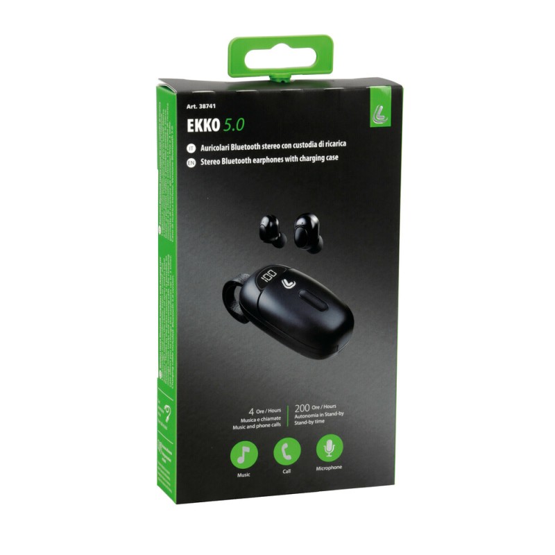 ΑΚΟΥΣΤΙΚΑ ΑΣΥΡΜΑΤΑ BLUETOOTH ΜΕ ΘΗΚΗ +ΚΑΛΩΔΙΟ ΦΟΡΤΙΣΗΣ USB(ΜΟΥΣΙΚΗ/ΚΛΗΣΕΙΣ/ΜΙΚΡΟΦΩΝΟ) ΜΑΥΡΟ EKKO5.0 LAMPA - 1 TEM. - Lampa - L3874.1 ΑΚΟΥΣΤΙΚΑ ΑΣΥΡΜΑΤΑ BLUETOOTH ΜΕ ΘΗΚΗ +ΚΑΛΩΔΙΟ ΦΟΡΤΙΣΗΣ USB(ΜΟΥΣΙΚΗ/ΚΛΗΣΕΙΣ/ΜΙΚΡΟΦΩΝΟ) ΜΑΥΡΟ EKKO5.0 LAMPA - 1 TEM. - Lampa - L3874.1