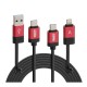 ΚΑΛΩΔΙΟ ΦΟΡΤΙΣΗΣ ΚΑΙ ΣΥΓΧΡΟΝΙΣΜΟΥ USB TYPE C-MICRO USB-USB 3.0-APLLE 8 PIN 100cm (ΚΟΚΚΙΝΟ) RED LINE - Lampa - L3884.6/T ΚΑΛΩΔΙΟ ΦΟΡΤΙΣΗΣ ΚΑΙ ΣΥΓΧΡΟΝΙΣΜΟΥ USB TYPE C-MICRO USB-USB 3.0-APLLE 8 PIN 100cm (ΚΟΚΚΙΝΟ) RED LINE - Lampa - L3884.6/T