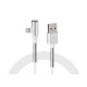 ΚΑΛΩΔΙΟ USB ΦΟΡΤΙΣΗΣ ΚΑΙ ΑΝΤΑΠΤΟΡΑΣ ΑΚΟΥΣΤΙΚΩΝ APPLE (8 PIN) 90 ΜΟΙΡΩΝ IRON SILVER LINE (200 cm) - Lampa - L3885.0/T ΚΑΛΩΔΙΟ USB ΦΟΡΤΙΣΗΣ ΚΑΙ ΑΝΤΑΠΤΟΡΑΣ ΑΚΟΥΣΤΙΚΩΝ APPLE (8 PIN) 90 ΜΟΙΡΩΝ IRON SILVER LINE (200 cm) - Lampa - L3885.0/T