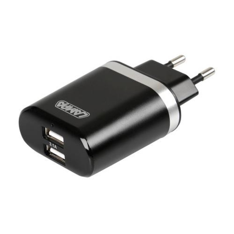 ΦΟΡΤΙΣΤΗΣ ΠΡΙΖΑΣ 230V 3100mA ΣΕ 1 USB - Lampa - L3887.6/T ΦΟΡΤΙΣΤΗΣ ΠΡΙΖΑΣ 230V 3100mA ΣΕ 1 USB - Lampa - L3887.6/T
