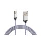 ΚΑΛΩΔΙΟ ΦΟΡΤΙΣΗΣ ΚΑΙ ΣΥΓΧΡΟΝΙΣΜΟΥ MICRO USB SUPER RESISTANT 100cm SILVER LINE - Lampa - L3888.6/T ΚΑΛΩΔΙΟ ΦΟΡΤΙΣΗΣ ΚΑΙ ΣΥΓΧΡΟΝΙΣΜΟΥ MICRO USB SUPER RESISTANT 100cm SILVER LINE - Lampa - L3888.6/T