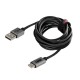 ΚΑΛΩΔΙΟ ΦΟΡΤΙΣΗΣ ΚΑΙ ΣΥΓΧΡΟΝΙΣΜΟΥ USB TYPE C ULTRA SPEED 480MB/S 200cm SILVER LINE - Lampa - L3889.1/T ΚΑΛΩΔΙΟ ΦΟΡΤΙΣΗΣ ΚΑΙ ΣΥΓΧΡΟΝΙΣΜΟΥ USB TYPE C ULTRA SPEED 480MB/S 200cm SILVER LINE - Lampa - L3889.1/T