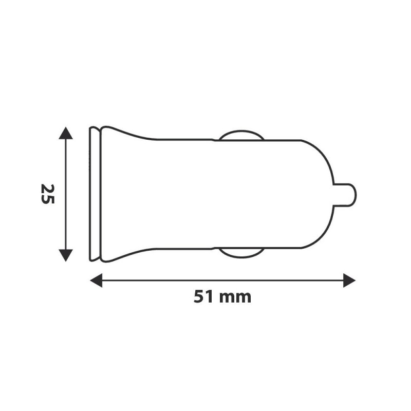 ΑΝΤΑΠΤΟΡΑΣ ΑΝΑΠΤΗΡΑ ΜΕ 2 USB 12/24V 2500 mA LED PLUG-IN 2 (Φ 25mm / ΜΗΚΟΣ 51mm) - Lampa - 3901.2-LM ΑΝΤΑΠΤΟΡΑΣ ΑΝΑΠΤΗΡΑ ΜΕ 2 USB 12/24V 2500 mA LED PLUG-IN 2 (Φ 25mm / ΜΗΚΟΣ 51mm) - Lampa - 3901.2-LM
