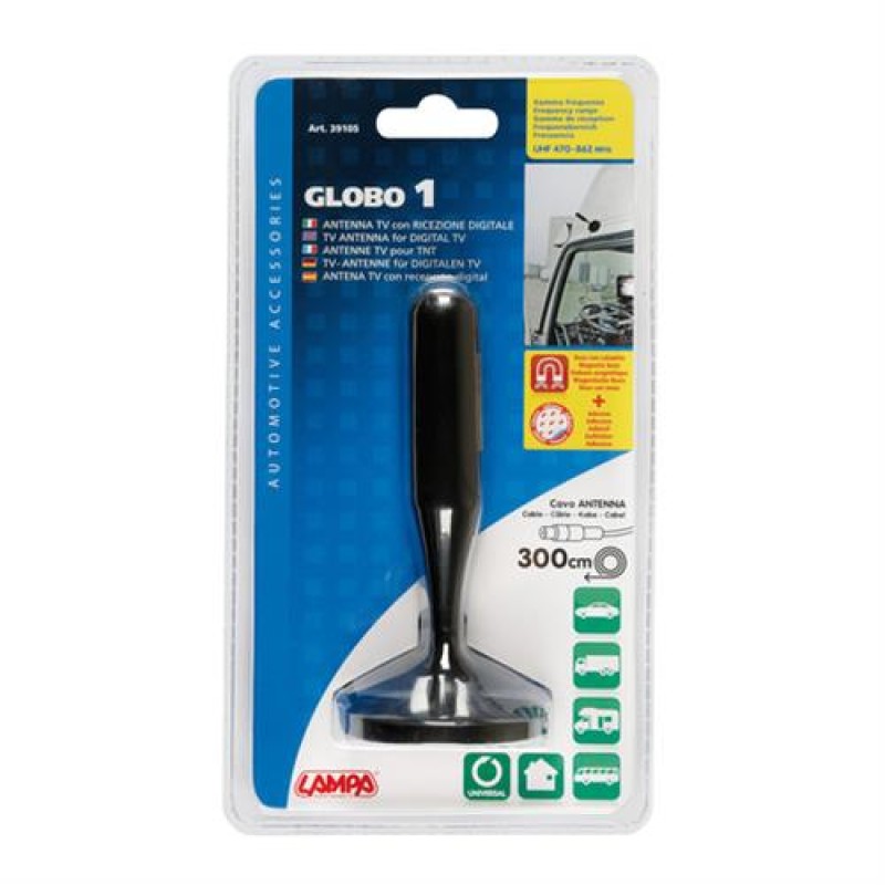 ΚΕΡΑΙΑ GLOBO 1 12V 130mm ΓΙΑ ΨΗΦΙΑΚΗ TV 300cm ΚΑΛΩΔΙΟ - Lampa - L3910.5 ΚΕΡΑΙΑ GLOBO 1 12V 130mm ΓΙΑ ΨΗΦΙΑΚΗ TV 300cm ΚΑΛΩΔΙΟ - Lampa - L3910.5