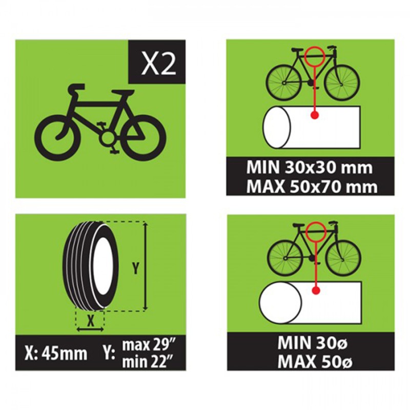 ΒΑΣΗ ΠΟΔΗΛΑΤΟΥ ΠΟΡΤ ΜΠΑΓΚΑΖ STEEL BIKE ΓΙΑ 2 ΠΟΔΗΛΑΤΑ MENABO - MENABO - 3910/MB ΒΑΣΗ ΠΟΔΗΛΑΤΟΥ ΠΟΡΤ ΜΠΑΓΚΑΖ STEEL BIKE ΓΙΑ 2 ΠΟΔΗΛΑΤΑ MENABO - MENABO - 3910/MB