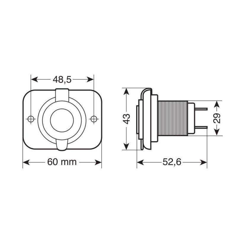 ΠΡΙΖΑ USB ΜΕ ΚΑΠΑΚΙ ΚΑΙ 2 ΘΥΡΕΣ USB (A+C) 12/24V 3000mA 15W ΜΑΥΡΗ FAST CHARGE LAMPA - 1 TEM. - Lampa - L3912.0 ΠΡΙΖΑ USB ΜΕ ΚΑΠΑΚΙ ΚΑΙ 2 ΘΥΡΕΣ USB (A+C) 12/24V 3000mA 15W ΜΑΥΡΗ FAST CHARGE LAMPA - 1 TEM. - Lampa - L3912.0