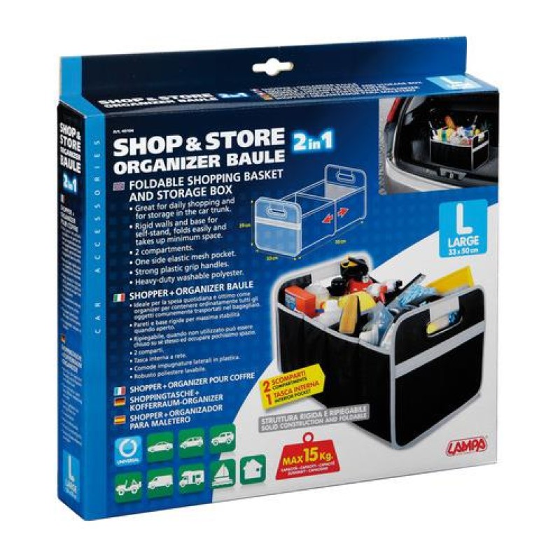 ORGANIZER - ΘΗΚΗ ΠΟΡΤ ΜΠΑΓΚΑΖ SHOP ΚΑΙ STORE - 50 X 33 cm (L) - Lampa - L4010.4