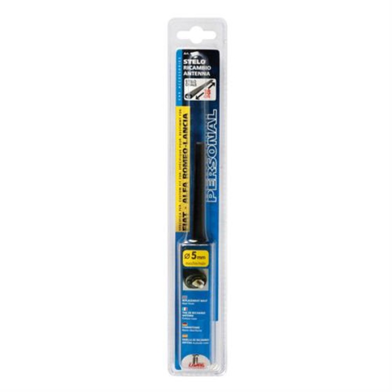 ΚΕΡΑΙΑ ΟΡΟΦΗΣ ΜΑΥΡΗ PERSONAL 18cm Φ5mm (-FIAT-LANCIA-ALFA ROMEO) - Lampa - L4018.8 ΚΕΡΑΙΑ ΟΡΟΦΗΣ ΜΑΥΡΗ PERSONAL 18cm Φ5mm (-FIAT-LANCIA-ALFA ROMEO) - Lampa - L4018.8