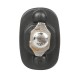 ΚΕΡΑΙΑ ΟΡΟΦΗΣ ΜΑΥΡΗ PERSONAL-TUNING FM/AM 5mm 6cm (ALFA ROMEO/FIAT/LANCIA) - Lampa - L4025.4