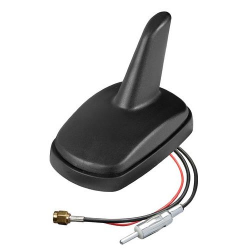ΚΕΡΑΙΑ ΚΑΡΧΑΡΙΑΣ AERO-FIN 4 12V ΜΑΥΡΗ AM/FM/GPS ΜΕ ΕΝΙΣΧΥΤΗ ΣΗΜΑΤΟΣ 55x85x64mm - Lampa - L4062.6