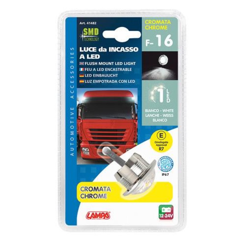 ΦΩΣ ΟΓΚΟΥ 12/24V LED ΛΕΥΚΟ ΣΤΡΟΓΓΥΛΟ 19,5mm 1ΤΕΜ. - Lampa - L4148.2 ΦΩΣ ΟΓΚΟΥ 12/24V LED ΛΕΥΚΟ ΣΤΡΟΓΓΥΛΟ 19,5mm 1ΤΕΜ. - Lampa - L4148.2