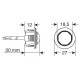 ΦΩΣ ΟΓΚΟΥ 12/24V LED ΚΟΚΚΙΝΟ ΣΤΡΟΓΓΥΛΟ 19,5mm 1ΤΕΜ. - Lampa - L4148.3 ΦΩΣ ΟΓΚΟΥ 12/24V LED ΚΟΚΚΙΝΟ ΣΤΡΟΓΓΥΛΟ 19,5mm 1ΤΕΜ. - Lampa - L4148.3