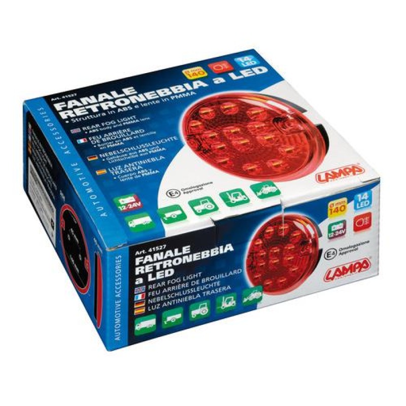 ΦΩΣ ΦΟΡΤΗΓΟΥ ΠΙΣΩ 12/24V 14LED ΚΟΚΚΙΝΟ ΣΤΡΟΓΓΥΛΟ 140mm 1ΤΕΜ. - Lampa - L4152.7 ΦΩΣ ΦΟΡΤΗΓΟΥ ΠΙΣΩ 12/24V 14LED ΚΟΚΚΙΝΟ ΣΤΡΟΓΓΥΛΟ 140mm 1ΤΕΜ. - Lampa - L4152.7