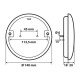ΦΩΣ ΦΟΡΤΗΓΟΥ ΠΙΣΩ 12/24V 14LED ΔΙΑΦΑΝΟ ΣΤΡΟΓΓΥΛΟ 140mm 1ΤΕΜ. - Lampa - L4152.8 ΦΩΣ ΦΟΡΤΗΓΟΥ ΠΙΣΩ 12/24V 14LED ΔΙΑΦΑΝΟ ΣΤΡΟΓΓΥΛΟ 140mm 1ΤΕΜ. - Lampa - L4152.8